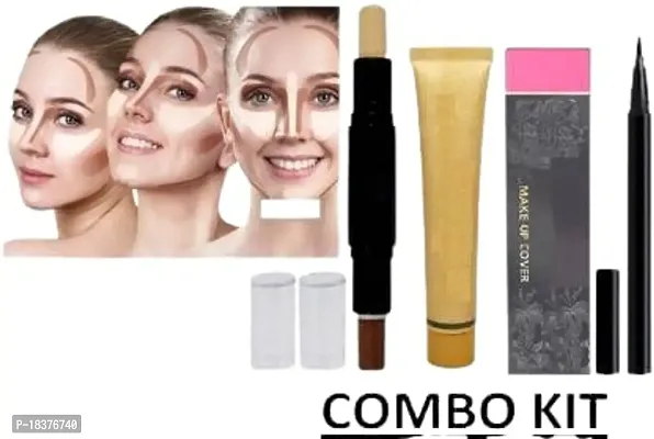 CONTOUR STICK WITH FOUNDATION WITH SKETCH EYE LINER PACK OF 3 (3 Items in the set)