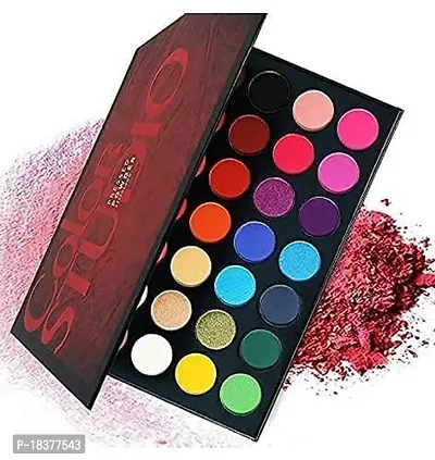 Beggie Eyeshadow Palette 35 Color Makeup Palette Highlighters Eye Make Up High Pigmented Professional Matte and Shimmery Finish - Multicolor-thumb4