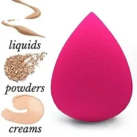 4X1 MATTE RED LIQUID LIPSTICK + MAKEUP BLENDER PUFF SPONGES ( PACK OF 2 )-thumb4