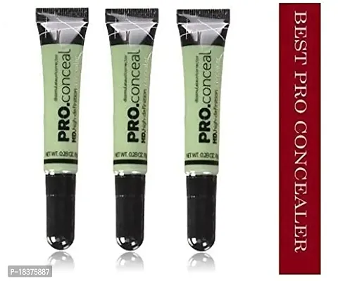 FOZZBY Concealer 3pc Green Corrector Concealer (24 g) Set of 3