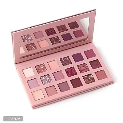 FOZZBY Professional Combo of Nude Eye Shadow Palette and Textured Rose Gold Eyeshadow 36 g (Multicolor)-thumb2