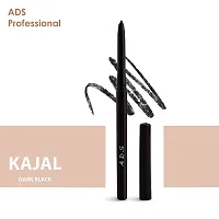 ADS KAJAL EYE CARE LONG LASTING 12HR, (PACK OF - 1) + OVAL BRUSH-thumb4