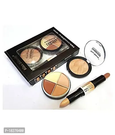 Beggie Beauty Face 3in1 Contour Kit 23001 Concealer (34 G)