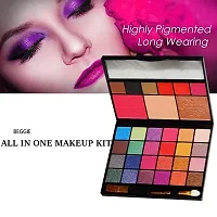 Beggie Makeup palette| Highlighter blusher eye shadow eye brow lip gloss combo palette| matte and shimmer eyeshadow combo palette| highlighter powder palette| eye brow powder palette| (01) MultiColor-thumb3