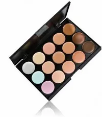 Beggie 15 Colors Contour Concealer Palette + Makeup Brush Set With Storage Box (2 Items in the set)-thumb2