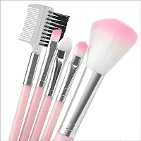 Fozzby Makeup kit 1 Eyeliner 2 Eyelash 5 Makeup brush 1 Kajal pencil 2 eyebrow pencil (Pack of 8)-thumb3