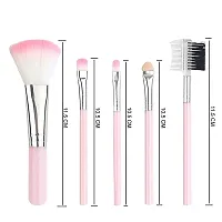 Beggie 6171 Makeup Kit TYA With 5 pieces Makeup Brush Set + 6 IN 1 PUFF SPONGE + YANQINA WATERPROOF EYELINER 36 H-thumb2