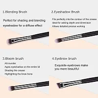 Beggie BEAUTY Eyeshadow Palette with Brush Set Combo of All in One Makeup kit Palette with Eyeshadow Blending Brushes (4pcs Eye Shades Brush)-thumb3