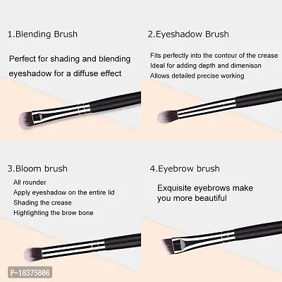 Beggie BEAUTY Eyeshadow Palette with Brush Set Combo of All in One Makeup kit Palette with Eyeshadow Blending Brushes (4pcs Eye Shades Brush)-thumb4