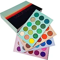 FOZZBY Color Board Eyeshadow Palette 60Color Makeup Highlighters Eye Make Up High Pigmented Professional EyeShadow Mattes and Shimmers Long Lasting Blendable Waterproof(Multishade)-thumb4