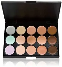 Beggie 15 Colors Contour Concealer Palette + Makeup Brush Set With Storage Box (2 Items in the set)-thumb3