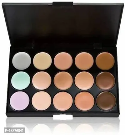 Beggie 15 Colors Contour Concealer Palette + Makeup Brush Set With Storage Box (2 Items in the set)-thumb4