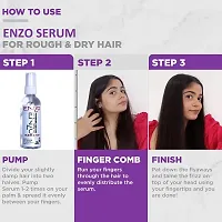 ADS KAJAL EYE CARE LONG LASTING 12HR, (PACK OF - 1) + HAIR SERUM 100 ML FOR HAIR STYLING-thumb4