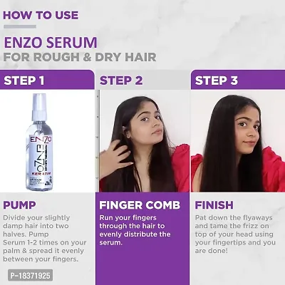 ADS KAJAL EYE CARE LONG LASTING 12HR, (PACK OF - 1) + HAIR SERUM 100 ML FOR HAIR STYLING-thumb5