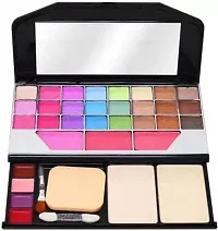 Beggie Color Icon Makeup Kit + Me Now Blendor Puffs + Naked Makeup Brushes WITH STORAGE BOX (3 Items in the set)-thumb1