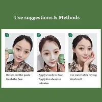 FOZZBY Green Tea Purifying Clay Stick Mask Anti Acne Eggplant Cleaning Solid Mask  (40 g)-thumb4