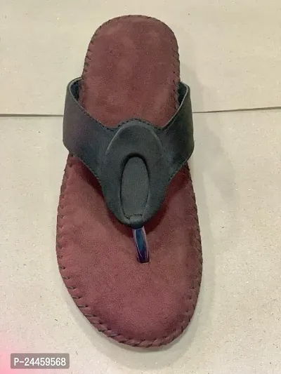 Elegant Synthetic Self Design Sandals For Women-thumb0