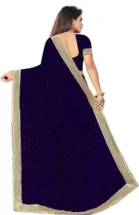 Bollywood Georgette Saree  Lace, Stone-thumb1