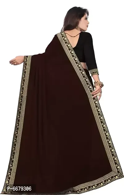 Bollywood Georgette Saree  Lace, Stone-thumb2