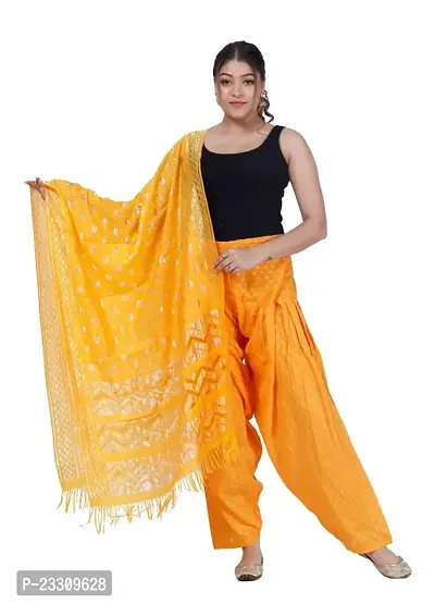 Fabulous Cotton Salwars With Duptta For Women-thumb0