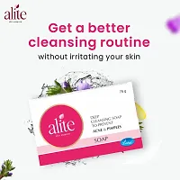Alite Deep Cleansing Purifying Anti Acne Pimple Bathing Soap (75 grams) Pack of - 4-thumb2