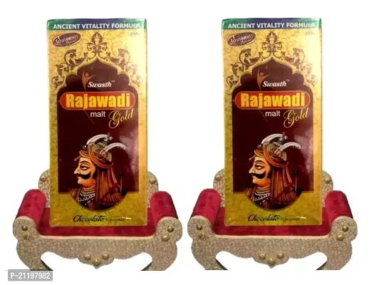 SWATH RAJAWADI MALT GOLD HEALTH GROTH IMPROVE BODY MUSCLE PACK OF 2