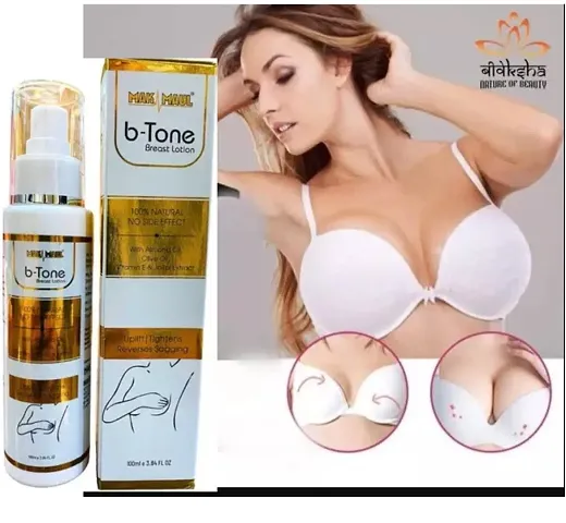 Breast Tightening Lotion 100% Natural B-tone breast Loction 100 ml Pack of 1 Ayurvedic Products