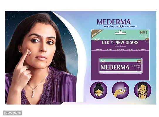 Mederma Advanced Plus Scar Gel, Purple THERE ARE 4 TYPE OF ACNE SCARS-thumb0