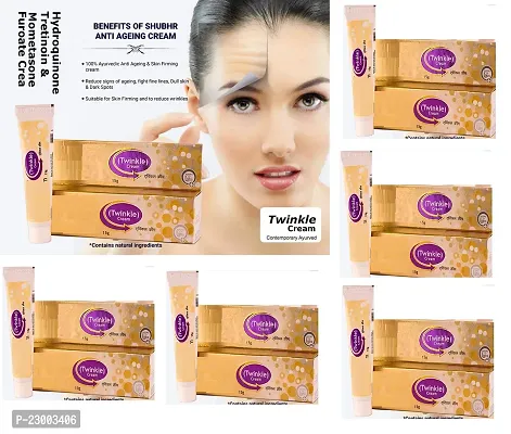 AUSTRO-LABS TWINKLE Night FACE CREAM REMOVE DARK SPOTS 15GM EACH (Pack of 6)