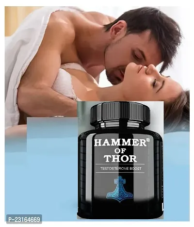 Hammer of Thor Original Capsule For Performance Stamina Pleasure Size Immunity Booster-thumb0