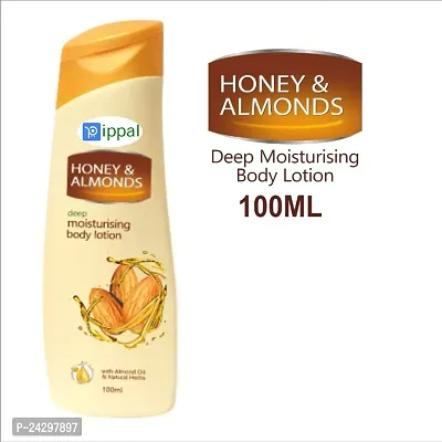 Almonds With Honey Body Lotion 100Ml (Pack of 2) And Neem Aloevera Skin Hydratingg Body Lotion 100Ml (Pack of 2)-thumb2