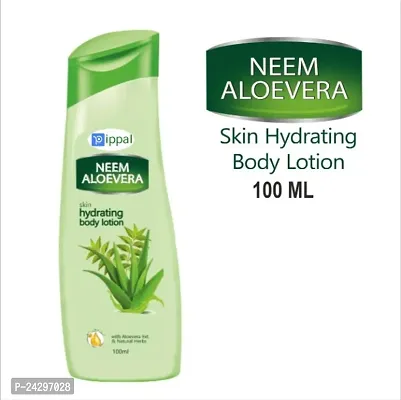 Almonds With Honey Body Lotion 100Ml (Pack of 2) And Neem Aloevera Skin Hydratingg Body Lotion 100Ml (Pack of 2)-thumb3