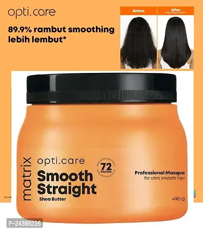 Matrix Smooth Straight Spa Hair Mask Cream 490gm Pack Of 1-thumb2