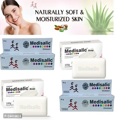 Medisalic Torque Premium Bathing Soap with Cream Pack of - 2