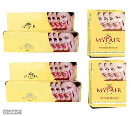 MY FAIR SOAP  CREAM INSTANT FAIRNESS FOREVER SET OF 2-thumb0