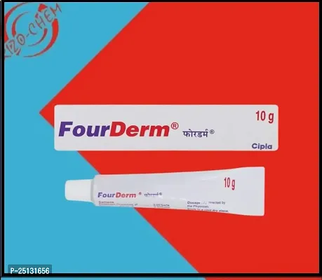 Cipla FourDerm Anti-fungal  Anti-Ageing Cream 10 gm Pack of - 5 Free Dermifresh Powder-thumb3