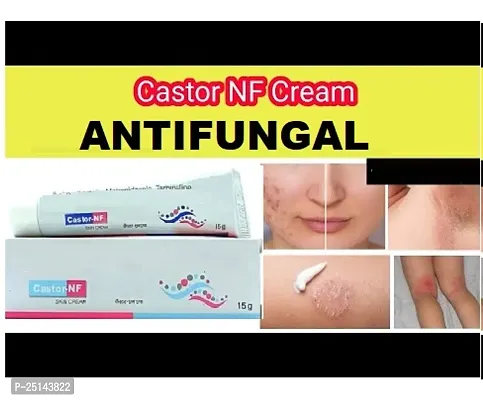 Castor-NF Skin Infection Cream Pack of - 5 free Dermifresh Powder-thumb2