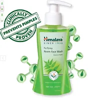 Himalaya's purifying neem face wash ,cleans impurities and helps clear pimples Pack of - 2-thumb1