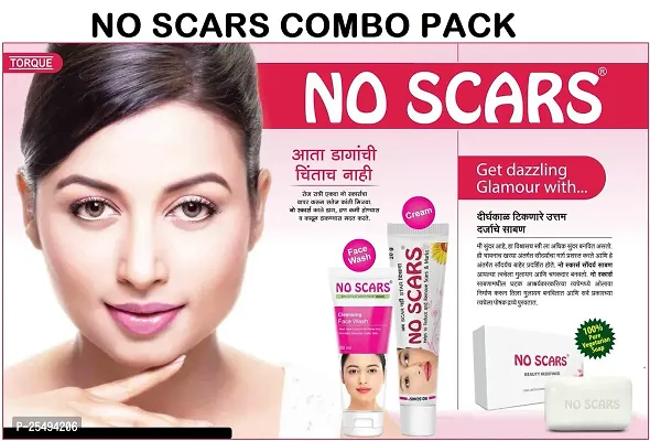 NO SACR SOAP 125GM WITH NO SACR CREAM 20GM OR NO SACR FACEWASH 60GM PACK OF - 1