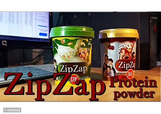 ZIP - ZAP CHOCHOLATE PROTEIN   ZIP -ZAP DRY FRUIT FLAVOURED PROTEIN PACK OF - 2-thumb3