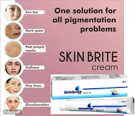 SKINBRITE WHITE CREAM FOR MEN WOMEN DARK SPOT AND PIMPLE REMOVING CREAM Pack of - 3-thumb2