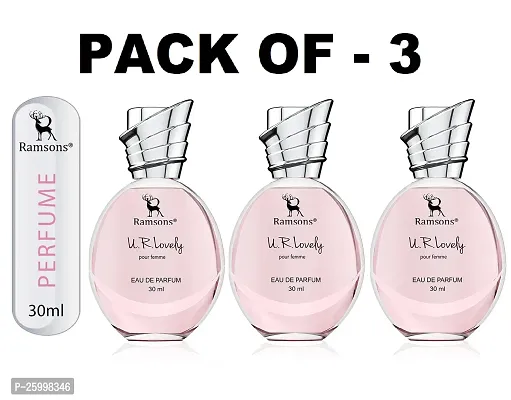 Ramsons U R Lovely Eau De Perfume Pack Of 3 - (30ml)-thumb0