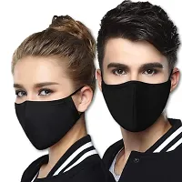 Young Threads Men's and Women's Fashion Reusable Face Masks with Cotton Lining Pack of - 12-thumb1
