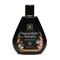 Tru Hair Biotin Shampoo with Almond oil, Vitamin E  Aloevera Gel for Healthy, Thick, Soft  Lustrous Hair  Pack of - 1-thumb3