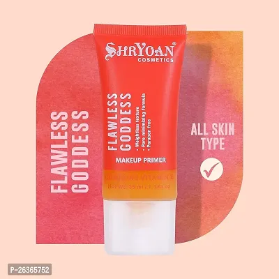 Shryoan Flawless Goddess Golden Glitter Primer Pack of - 1