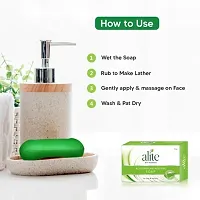 Alite Active Neem And Aloevera Soap For Acne Free Skin 75g Pack Of 5-thumb2