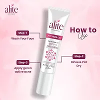 Alite Anti-Acne Gel For Acne And Pimples Free, Clear And Brighter Skin 15g Pack of - 4-thumb1