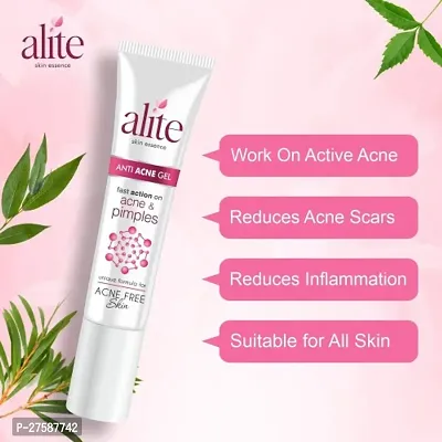 Alite Anti-Acne Gel For Acne And Pimples Free, Clear And Brighter Skin 15g Pack of - 4-thumb4