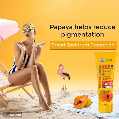 Herbal Papaya Uv Protection Sun Cream Pack of 4-thumb5