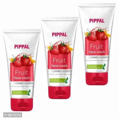 Fruit Face Wash for Refreshing Face Wash 70gm Pack of 3